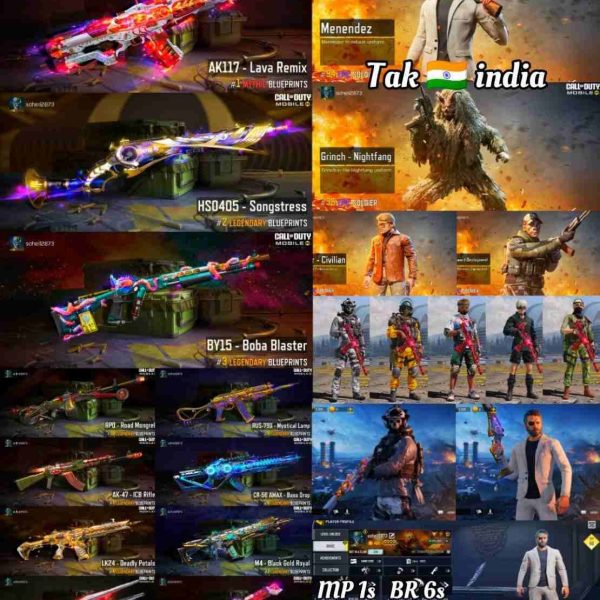 اکانت کالاف دیوتی کد 1068